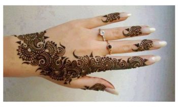 Arabic Style Mehndi Designs